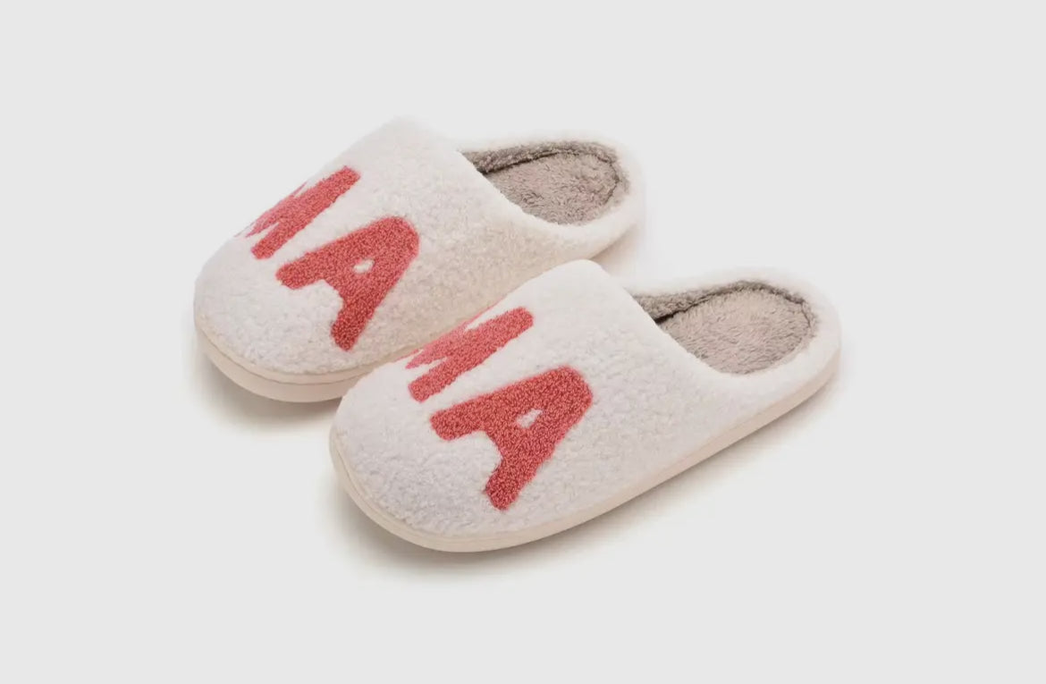 MAMA Fuzzy Slippers