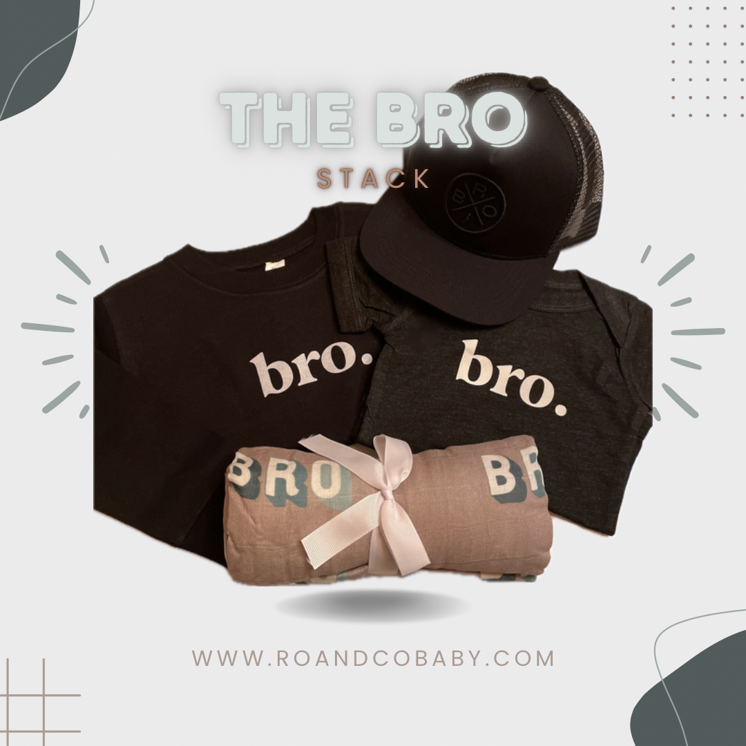 bro. -crewneck sweatshirt