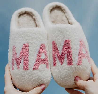 MAMA Fuzzy Slippers