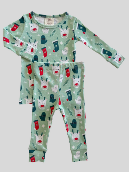 Rudolph Christmas Pj Set