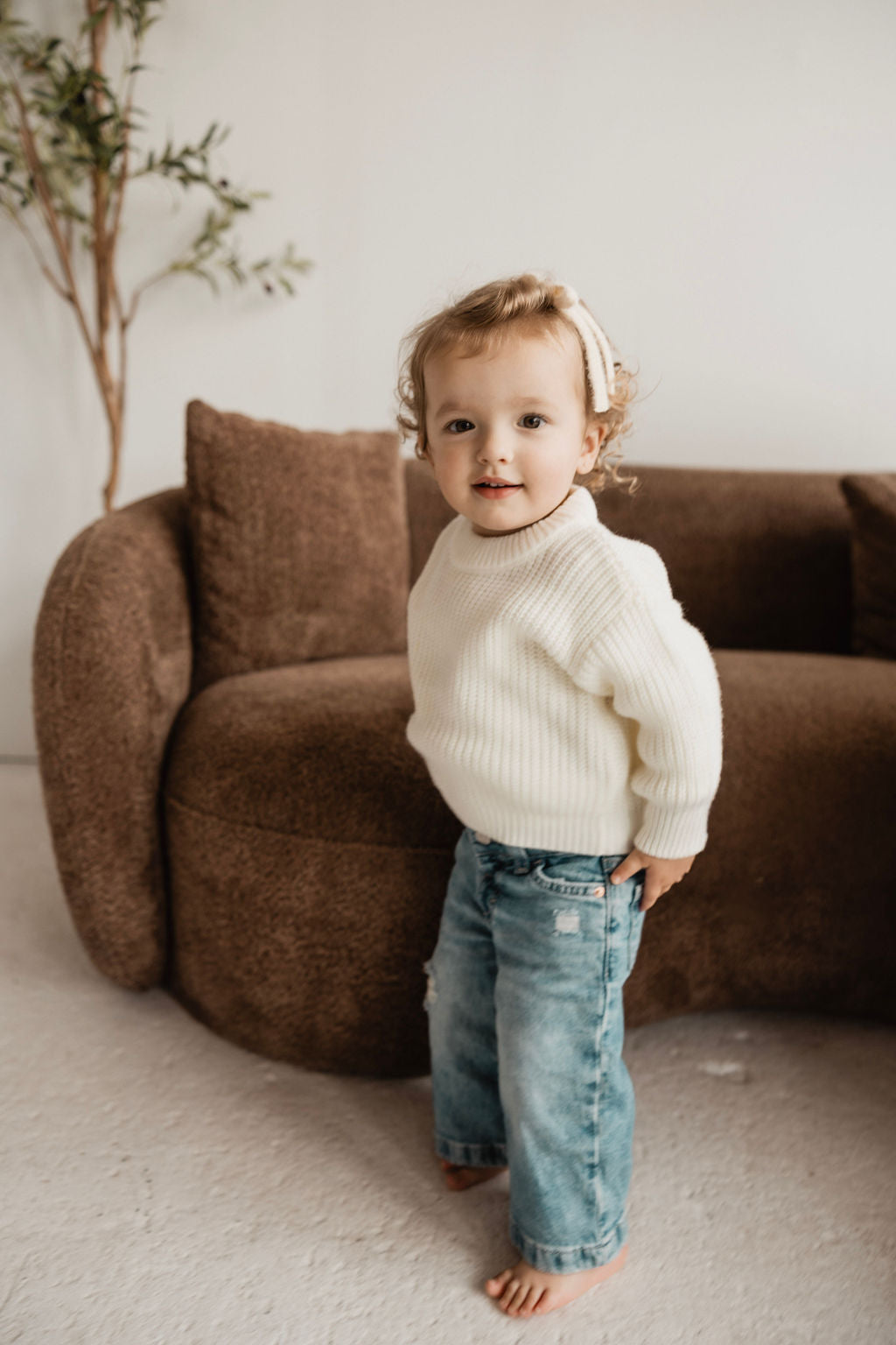 Marshmallow Chunky Knit Sweater