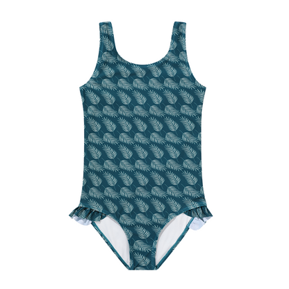 Palms in Paradise Ruffle One Piece