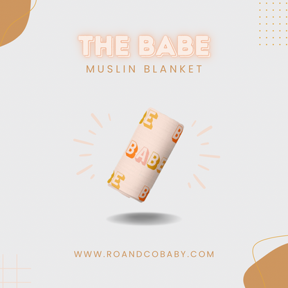 BABE Bamboo Muslin Blanket/Swaddle