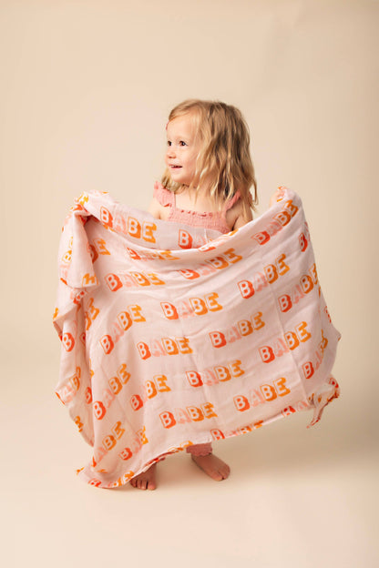 BABE Bamboo Muslin Blanket/Swaddle